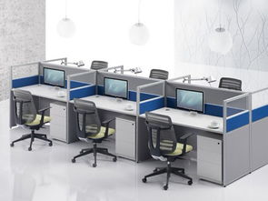 2人位屏风办公台 高效办公空间的理想选择